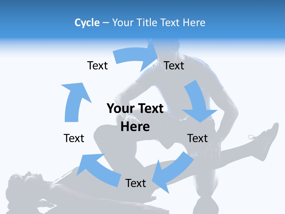 Suffering Trainer Gymnastic PowerPoint Template