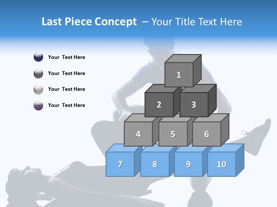 Suffering Trainer Gymnastic PowerPoint Template