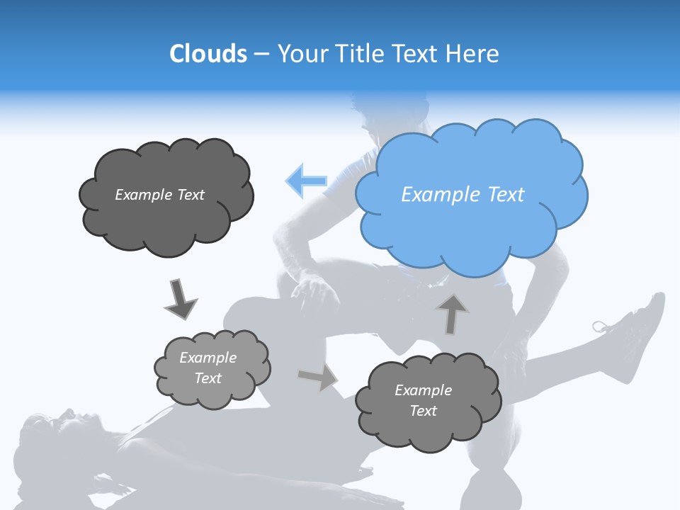 Suffering Trainer Gymnastic PowerPoint Template