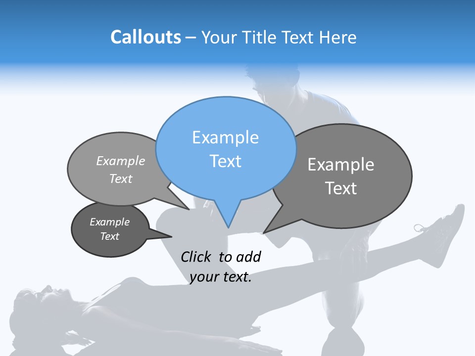 Suffering Trainer Gymnastic PowerPoint Template