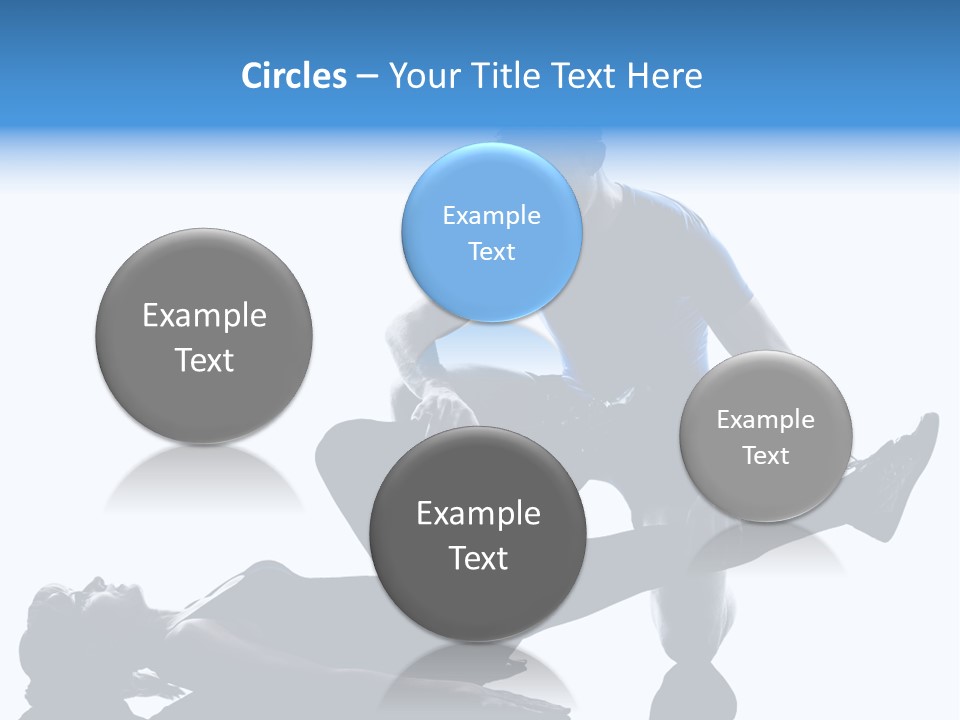 Suffering Trainer Gymnastic PowerPoint Template