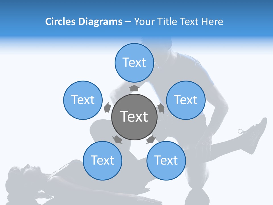 Suffering Trainer Gymnastic PowerPoint Template