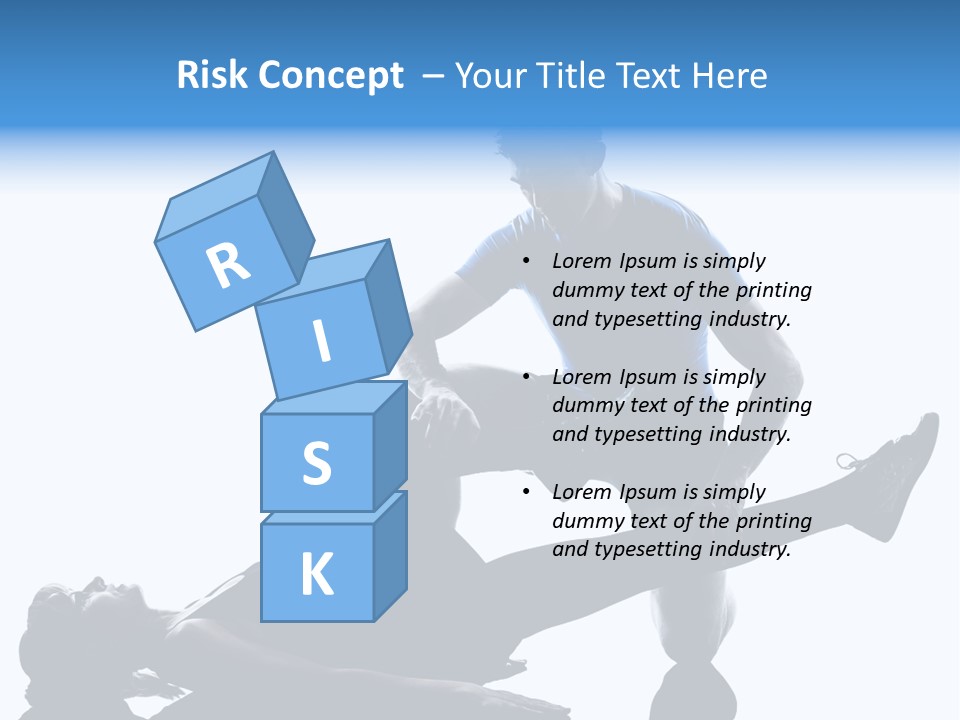 Suffering Trainer Gymnastic PowerPoint Template