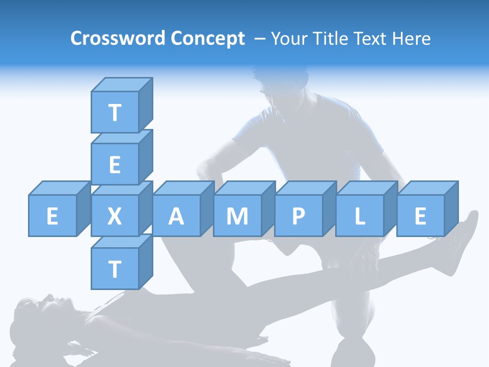 Suffering Trainer Gymnastic PowerPoint Template