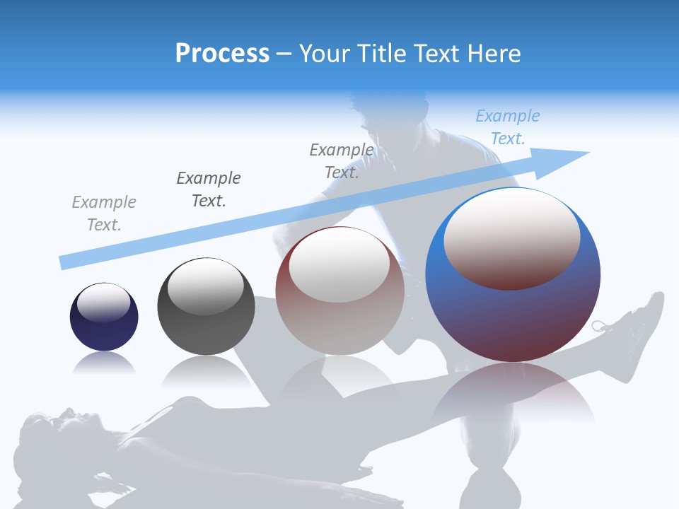 Suffering Trainer Gymnastic PowerPoint Template