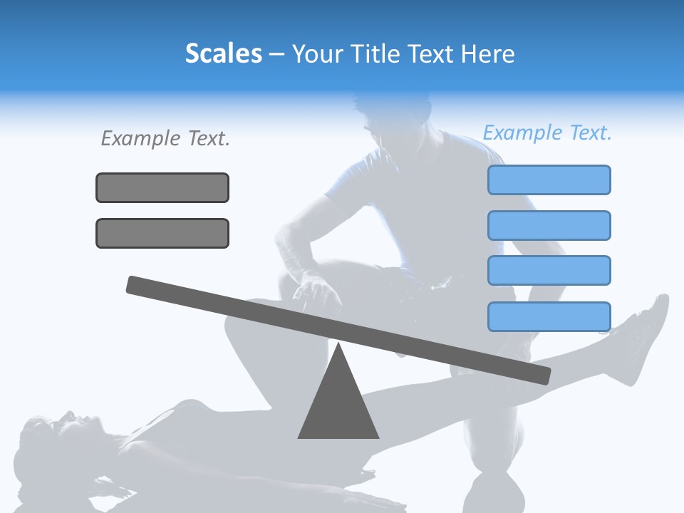 Suffering Trainer Gymnastic PowerPoint Template