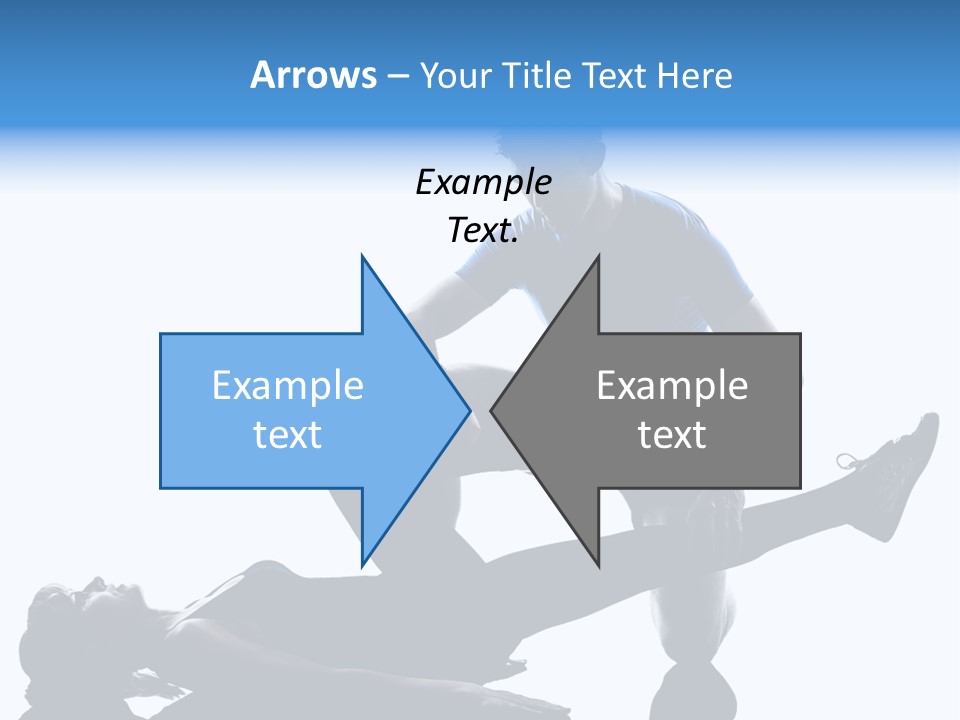 Suffering Trainer Gymnastic PowerPoint Template