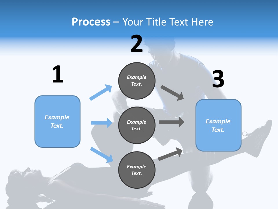 Suffering Trainer Gymnastic PowerPoint Template
