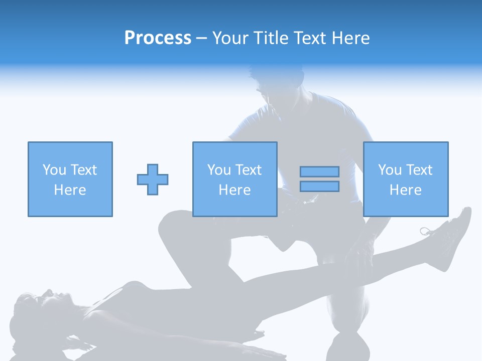 Suffering Trainer Gymnastic PowerPoint Template