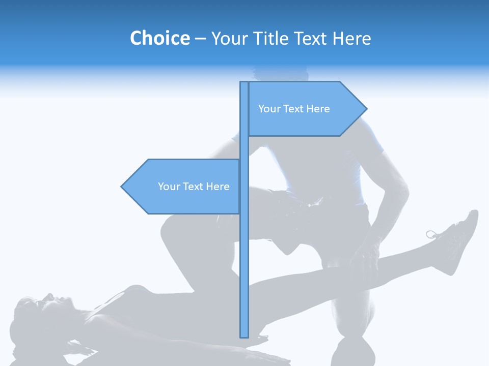 Suffering Trainer Gymnastic PowerPoint Template