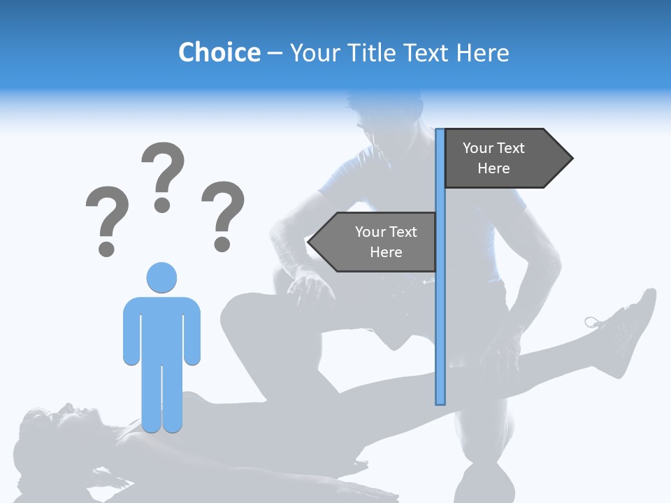 Suffering Trainer Gymnastic PowerPoint Template