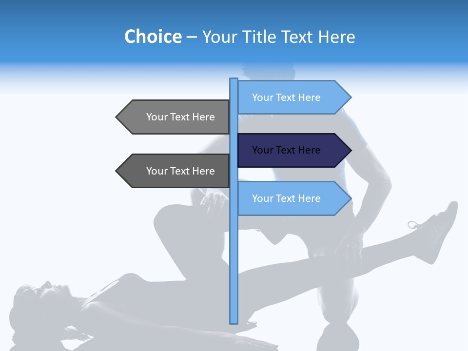 Suffering Trainer Gymnastic PowerPoint Template