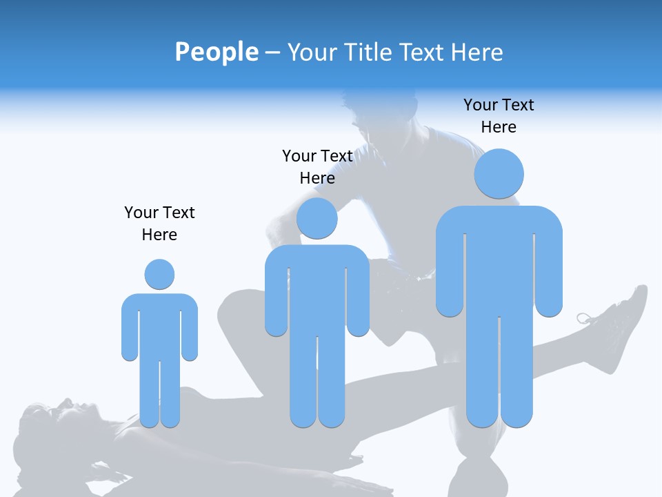 Suffering Trainer Gymnastic PowerPoint Template