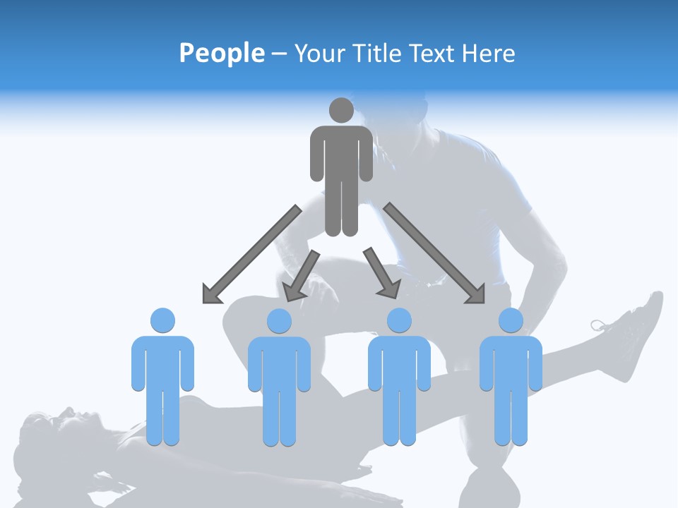 Suffering Trainer Gymnastic PowerPoint Template