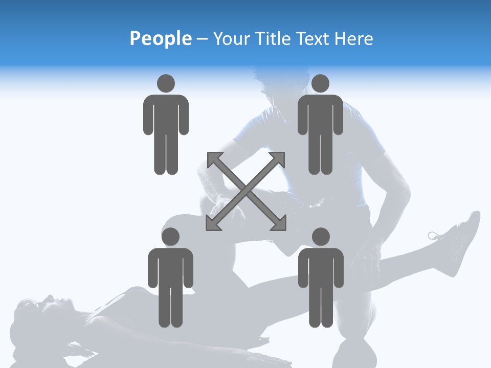 Suffering Trainer Gymnastic PowerPoint Template