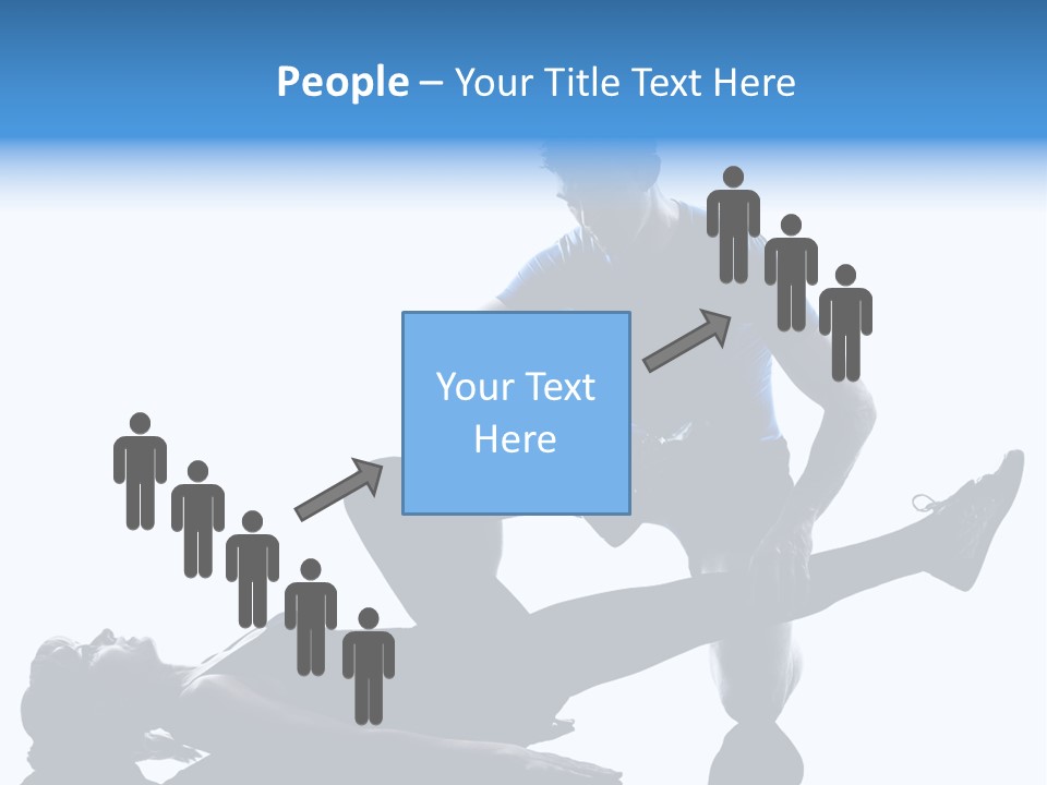 Suffering Trainer Gymnastic PowerPoint Template