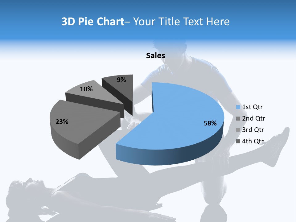 Suffering Trainer Gymnastic PowerPoint Template
