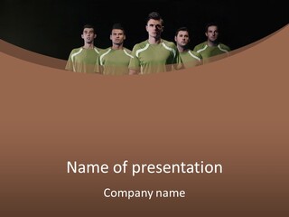 Background Play Male PowerPoint Template