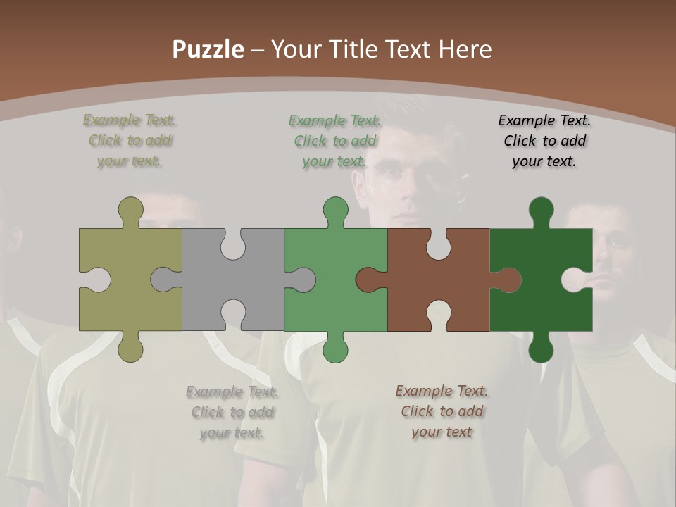 Background Play Male PowerPoint Template