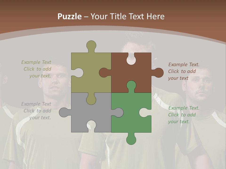 Background Play Male PowerPoint Template