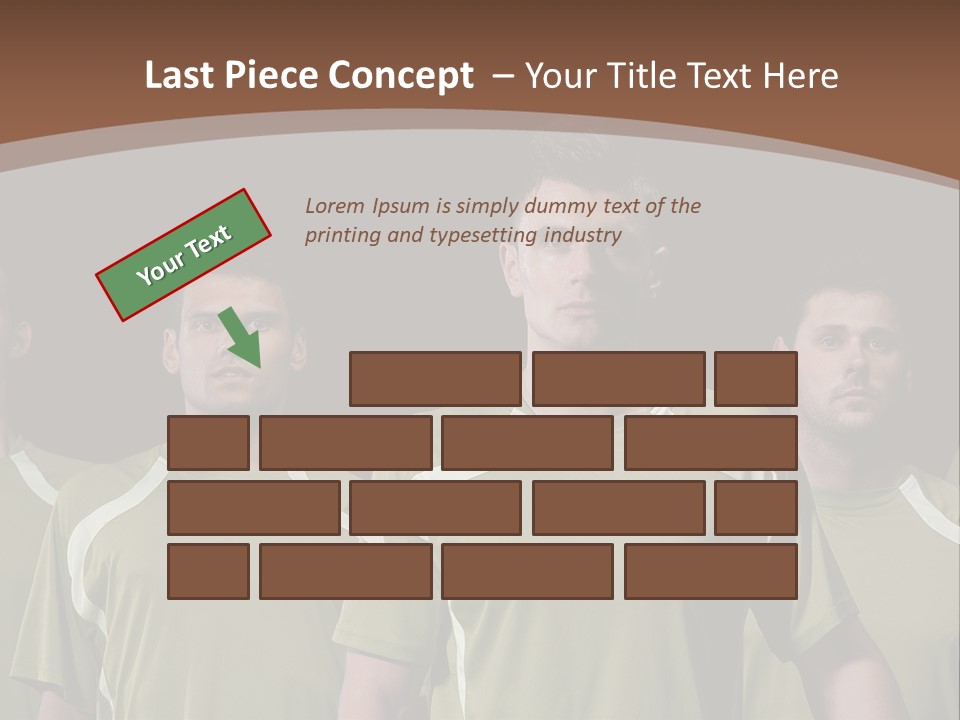 Background Play Male PowerPoint Template