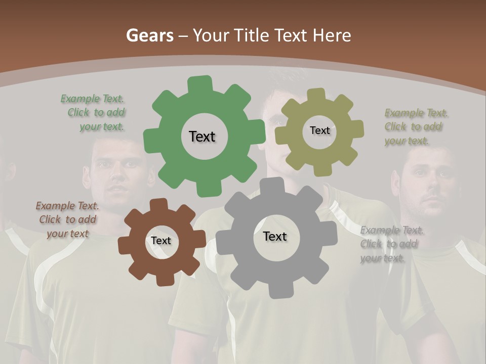 Background Play Male PowerPoint Template