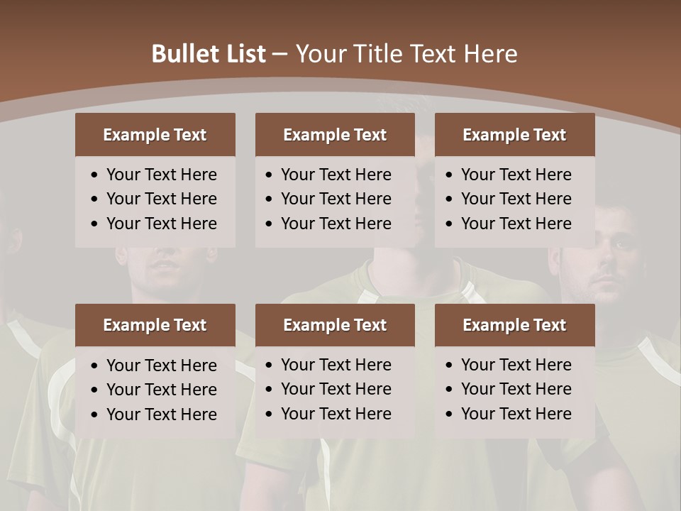 Background Play Male PowerPoint Template