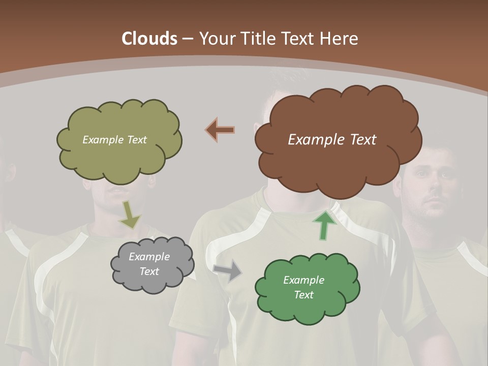 Background Play Male PowerPoint Template