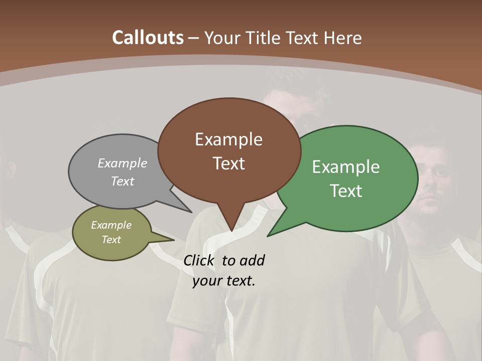 Background Play Male PowerPoint Template