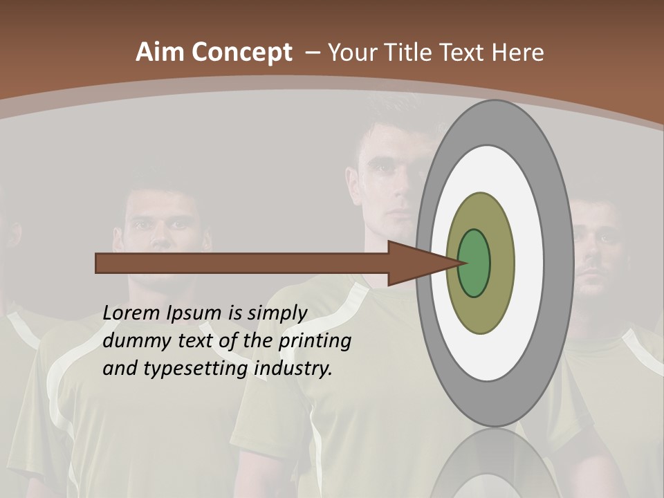 Background Play Male PowerPoint Template