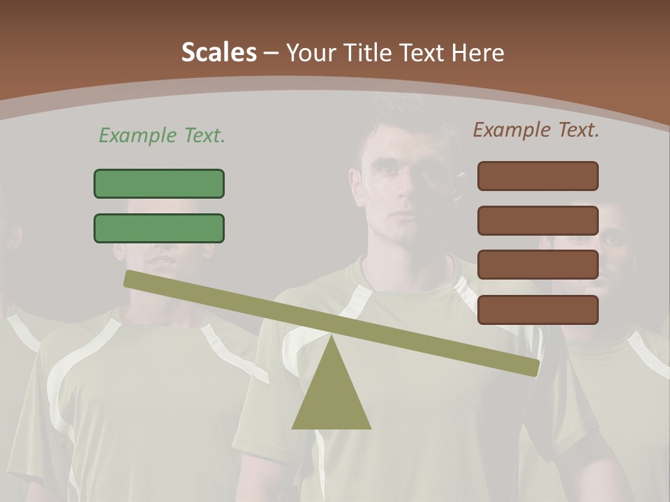 Background Play Male PowerPoint Template