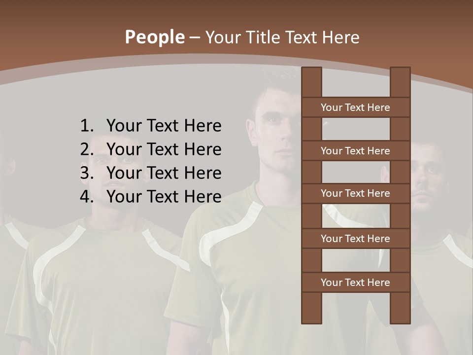 Background Play Male PowerPoint Template