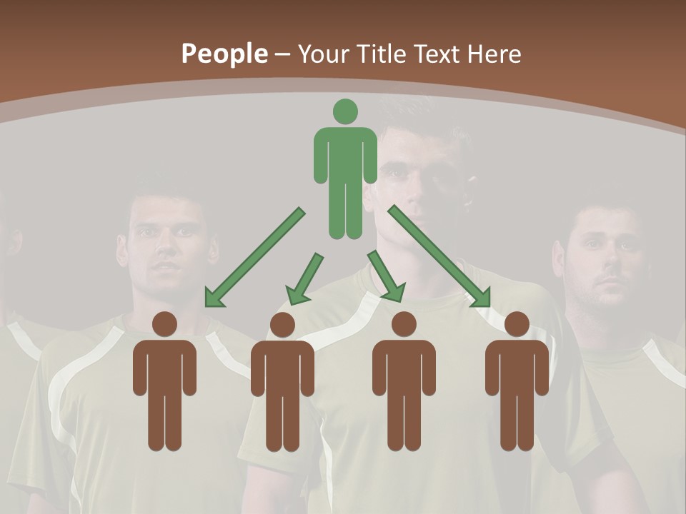 Background Play Male PowerPoint Template