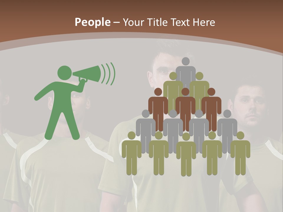 Background Play Male PowerPoint Template