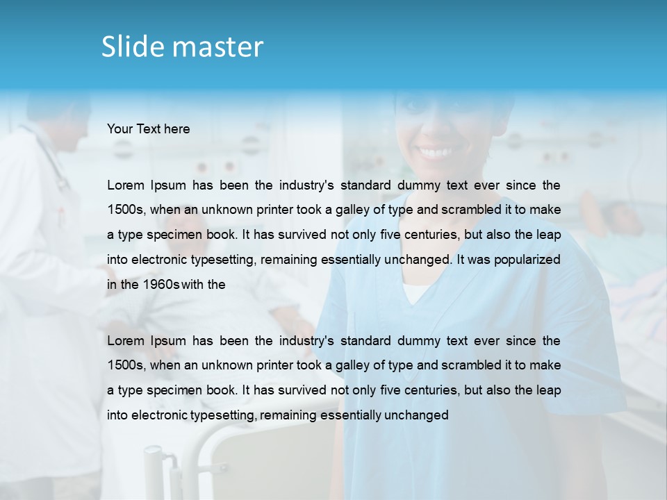 Focus Shot Childhood Bedroom PowerPoint Template