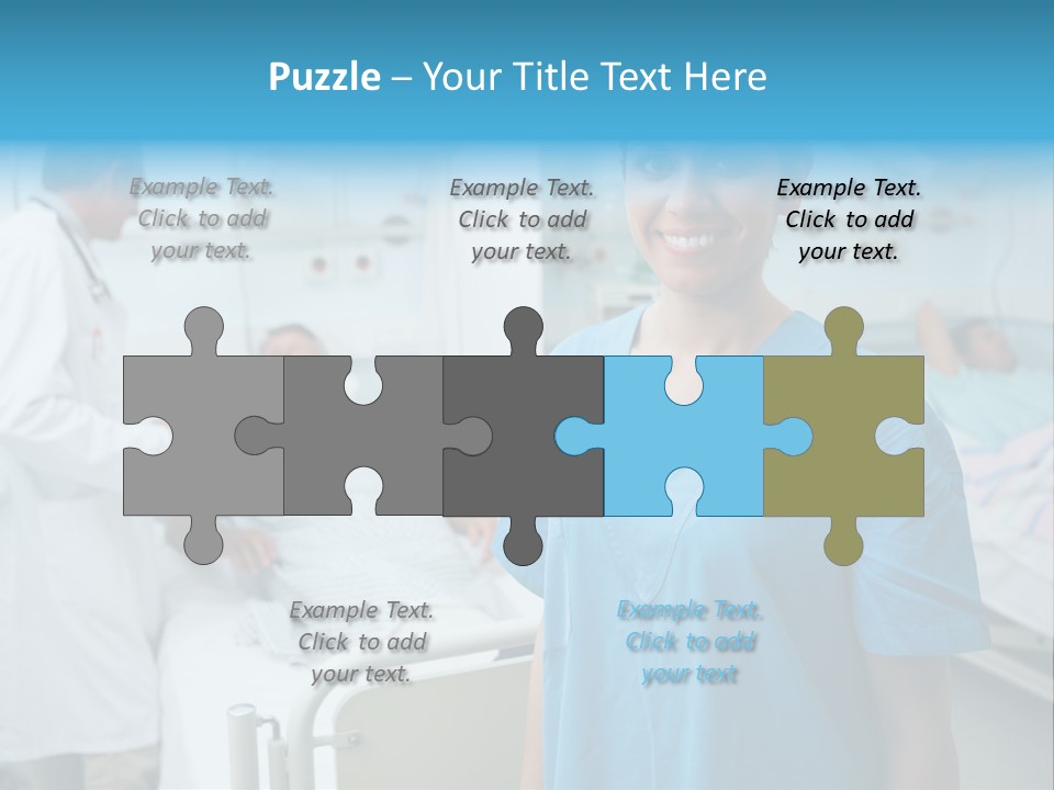 Focus Shot Childhood Bedroom PowerPoint Template