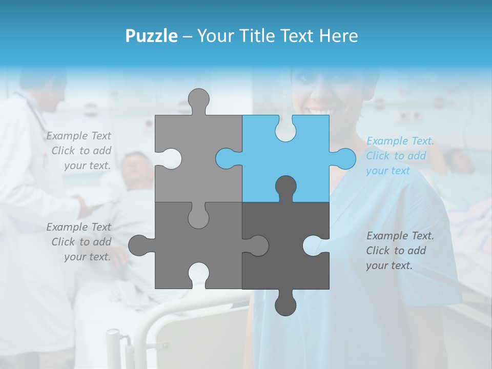 Focus Shot Childhood Bedroom PowerPoint Template