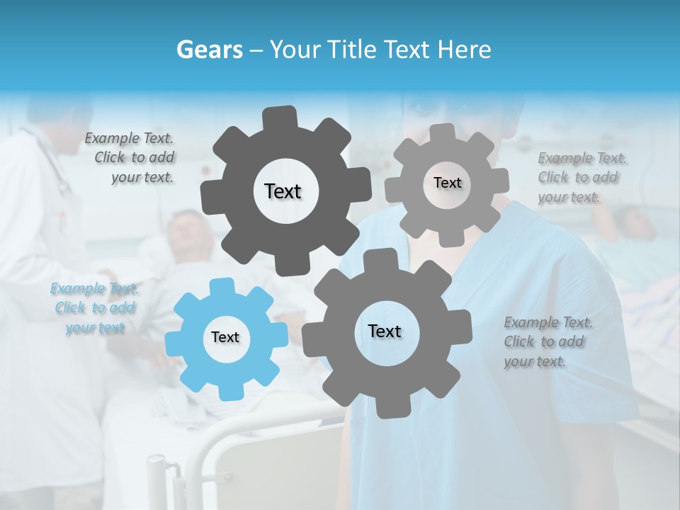 Focus Shot Childhood Bedroom PowerPoint Template