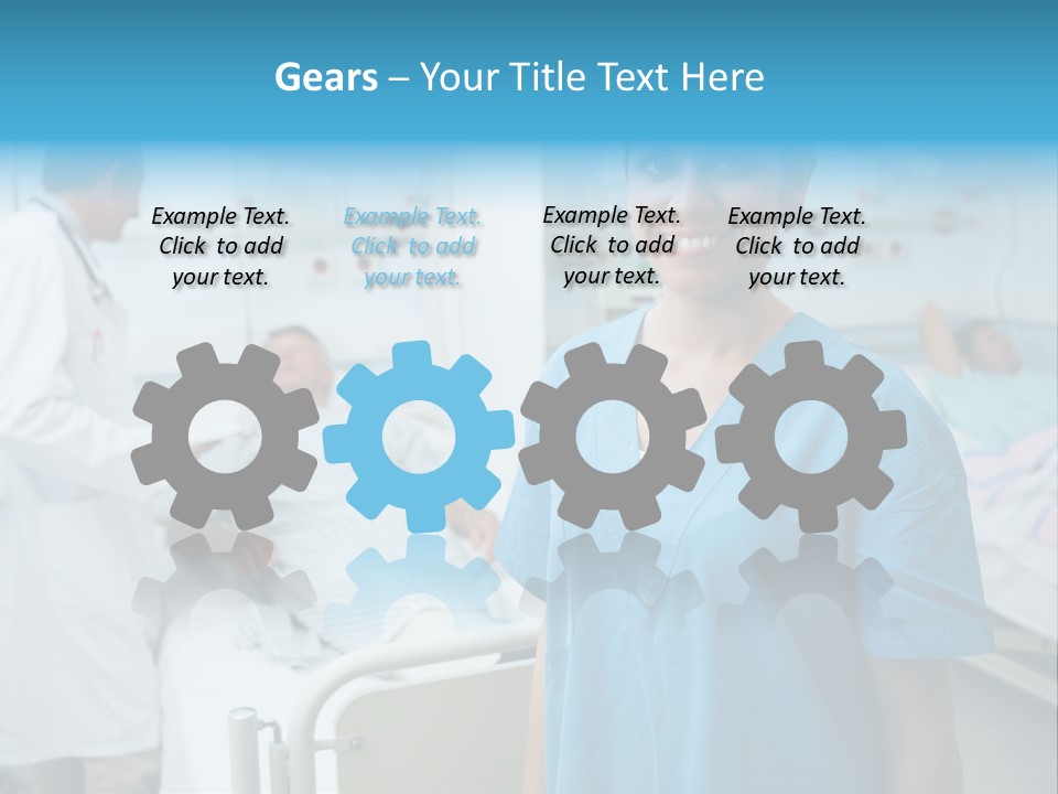 Focus Shot Childhood Bedroom PowerPoint Template