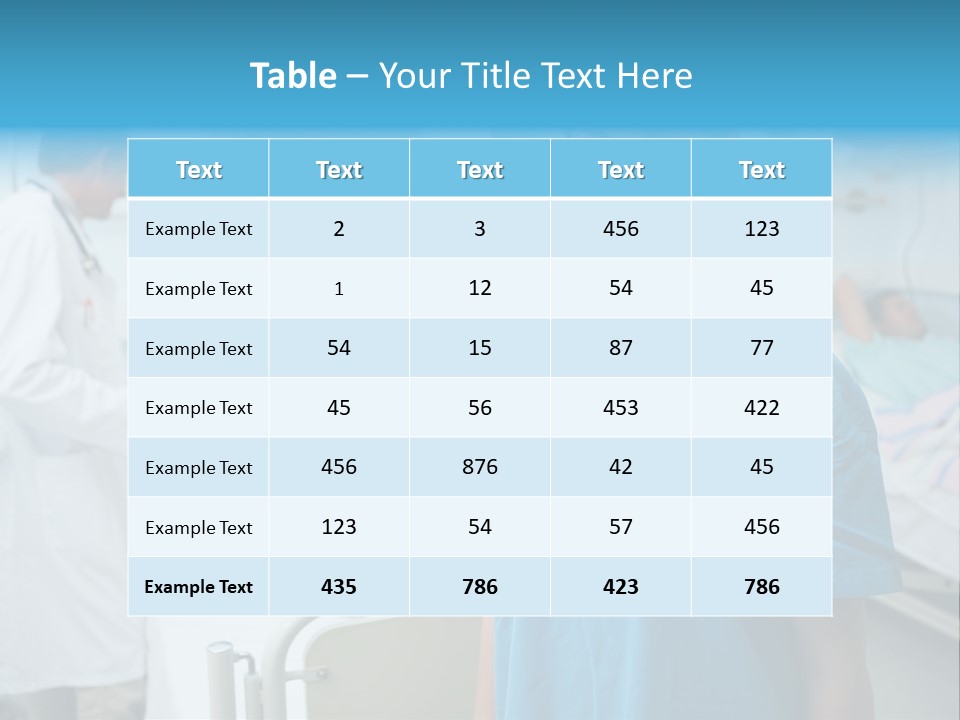 Focus Shot Childhood Bedroom PowerPoint Template