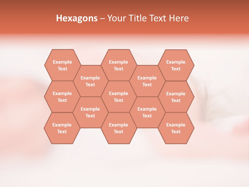 A Baby Is Sleeping On A White Blanket PowerPoint Template