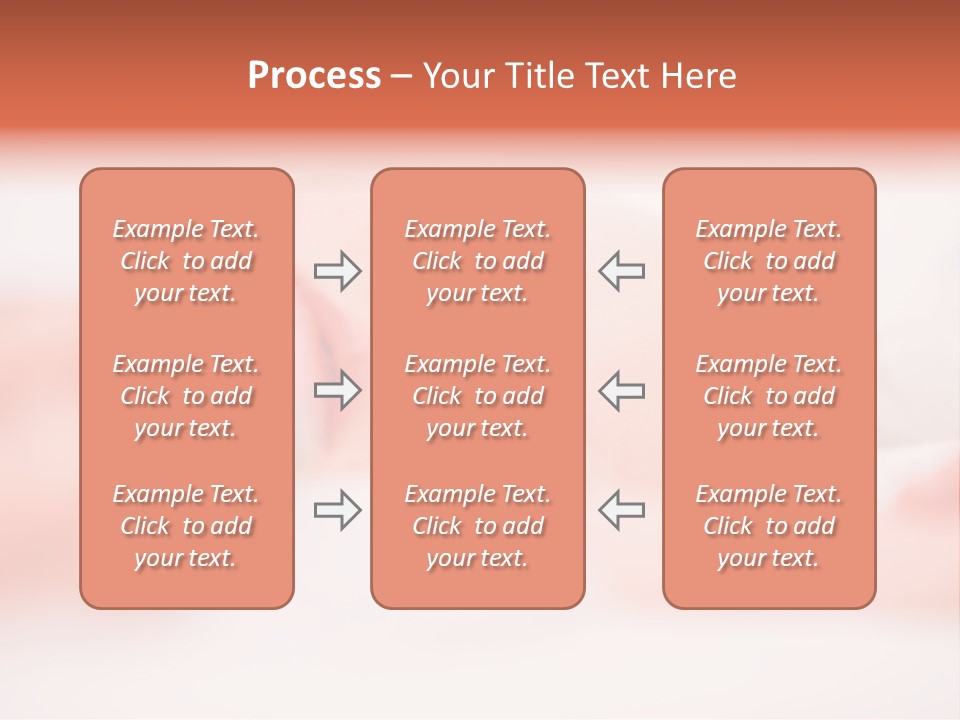 A Baby Is Sleeping On A White Blanket PowerPoint Template