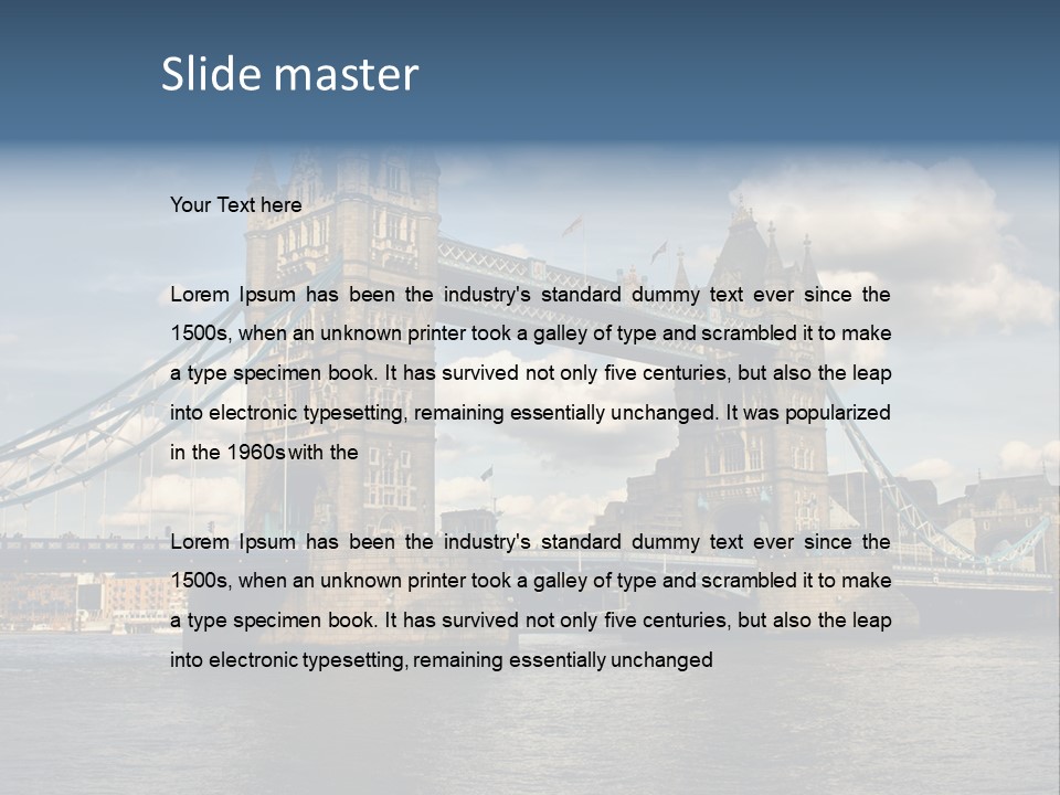 Gear Bike Cogs PowerPoint Template