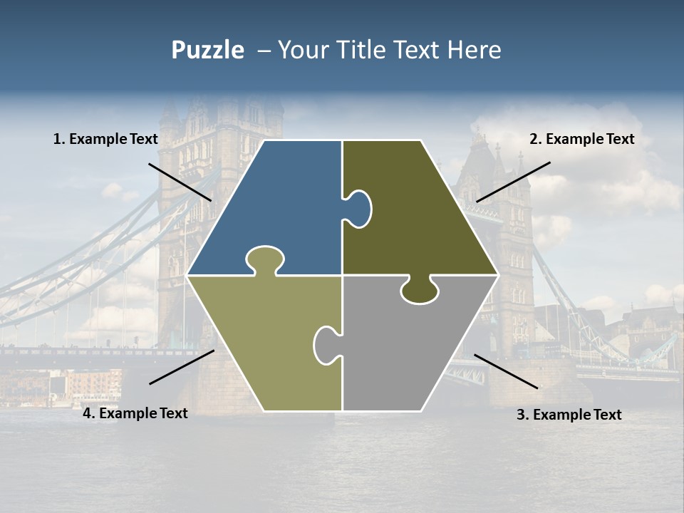 Gear Bike Cogs PowerPoint Template