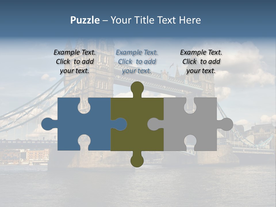 Gear Bike Cogs PowerPoint Template