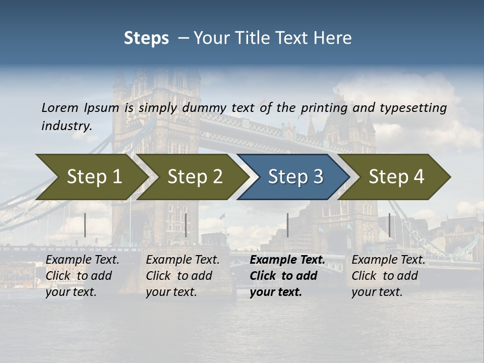 Gear Bike Cogs PowerPoint Template