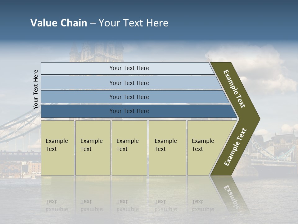 Gear Bike Cogs PowerPoint Template