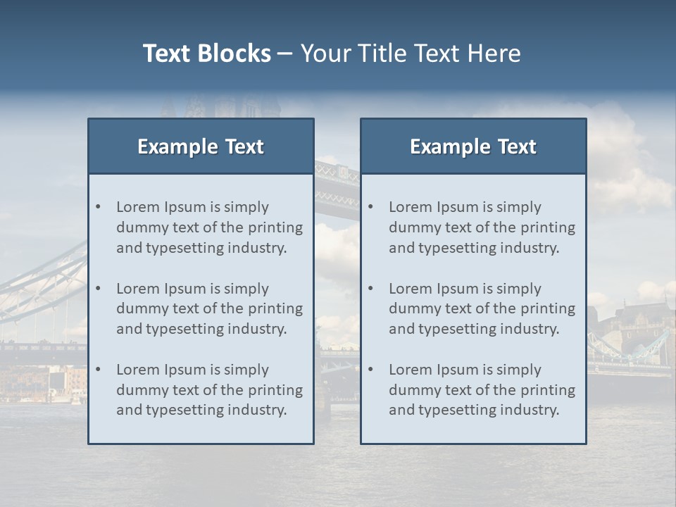 Gear Bike Cogs PowerPoint Template