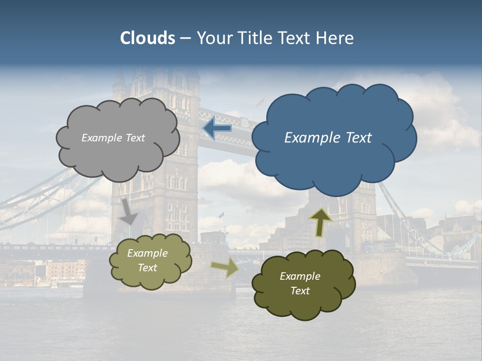 Gear Bike Cogs PowerPoint Template