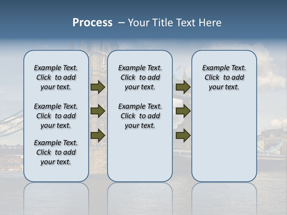 Gear Bike Cogs PowerPoint Template